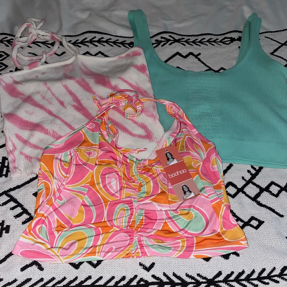 Crop Top Bundle 💓🧡💚💓